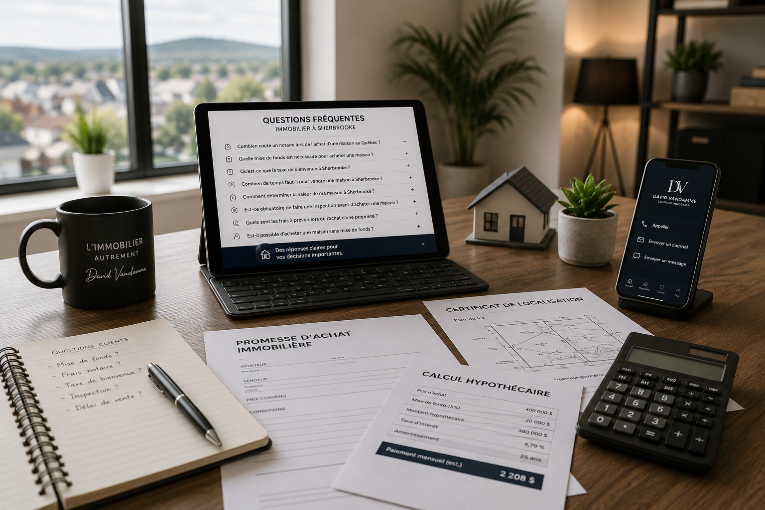 FAQ immobilier Sherbrooke - Questions fréquentes